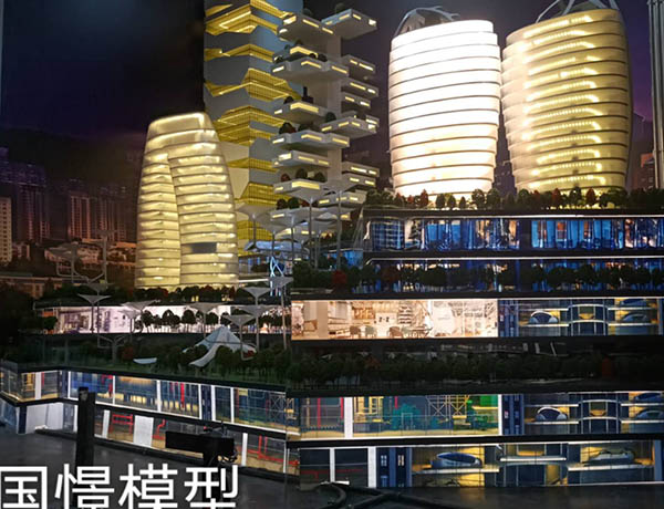 林周县建筑模型