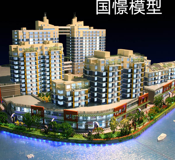 林周县建筑模型
