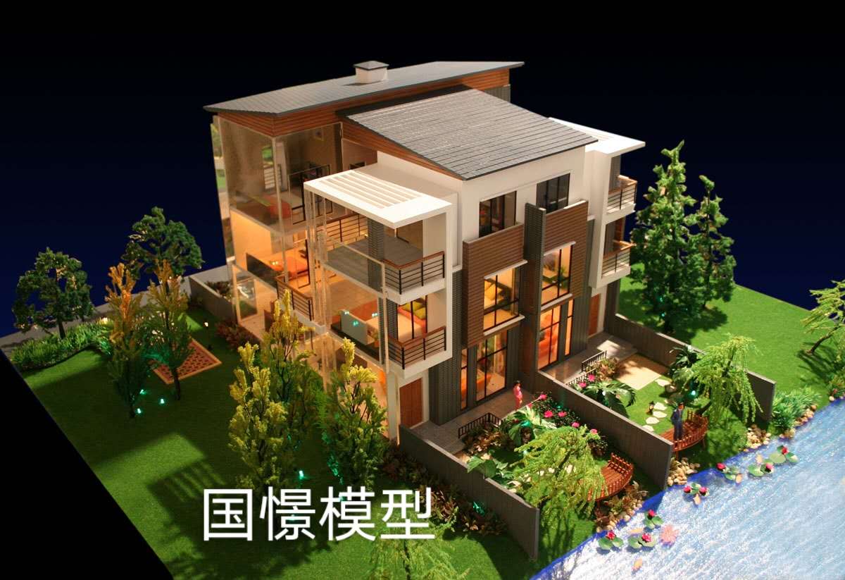 林周县建筑模型